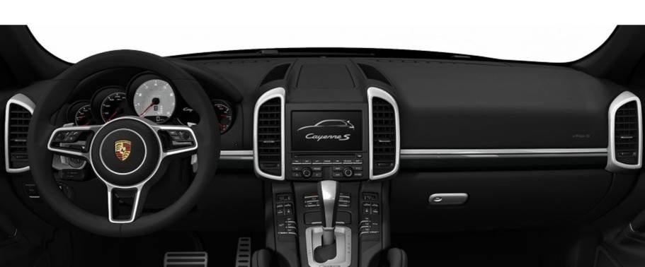 Dashboard View of Cayenne S Diesel Dashboard View of Cayenne S Diesel