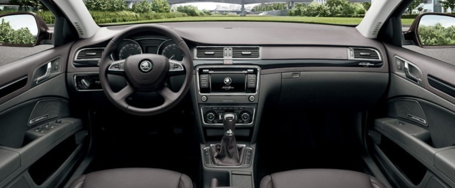 Dashboard View of Superb Limo