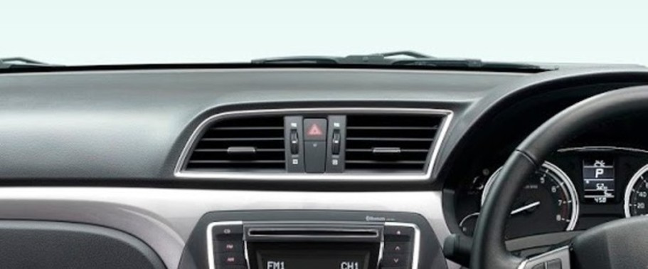 Ciaz RS Rear AC Controls