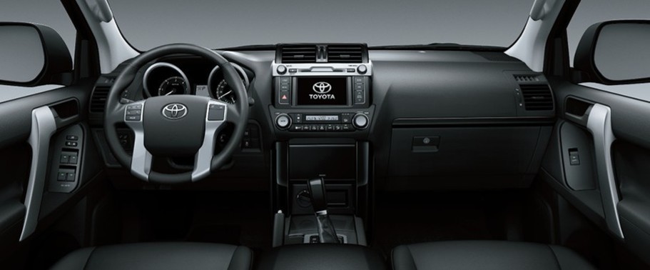 Dashboard View of Land Cruiser Dashboard View of Land Cruiser