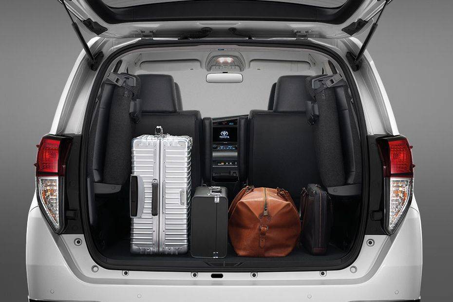 Trunk Open Closer View of Innova Crysta Trunk Open Closer View of Innova Crysta