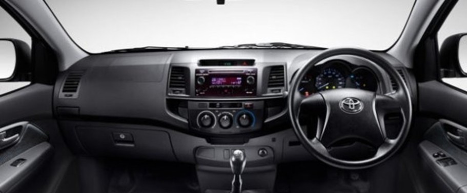 Dashboard View of Hilux Vigo Champ Standard Cab