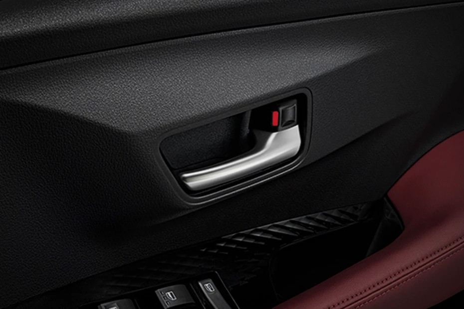door handle interior of โตโยต้า Yaris Ativ GR Sport door handle interior of โตโยต้า Yaris Ativ GR Sport