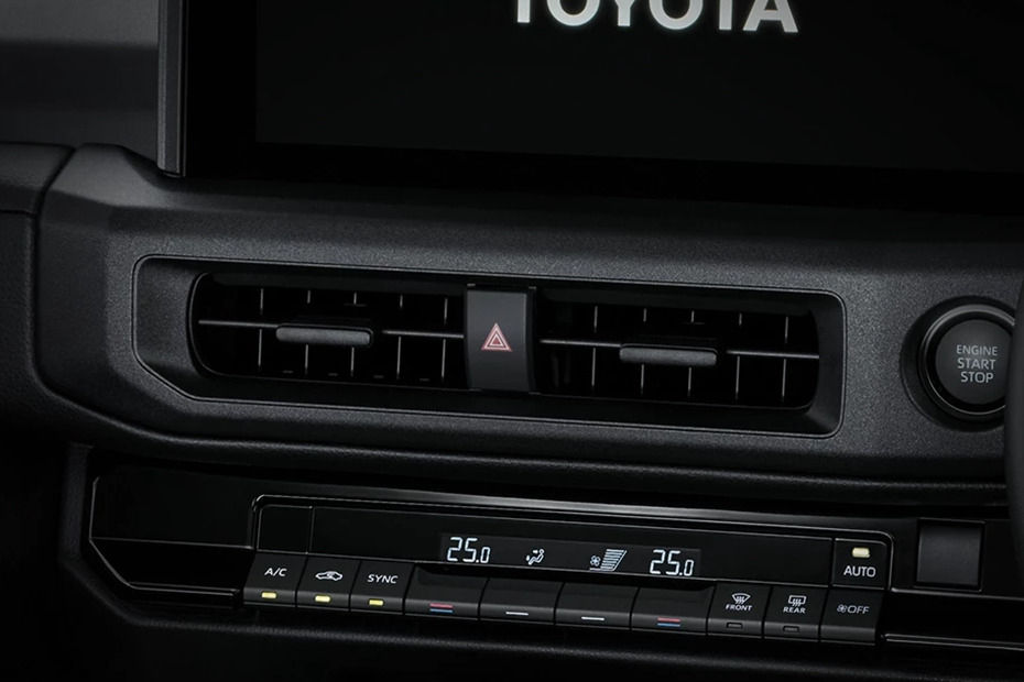 Front AC Controls of Toyota Land Cruiser FJ