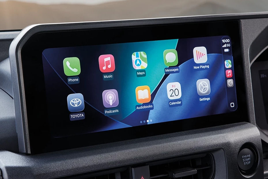 Land Cruiser FJ touch screen