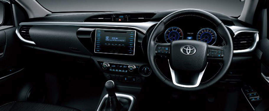 Dashboard View of ไฮลักซ์ รีโว ดับเบิ้ล แค็ป 2011