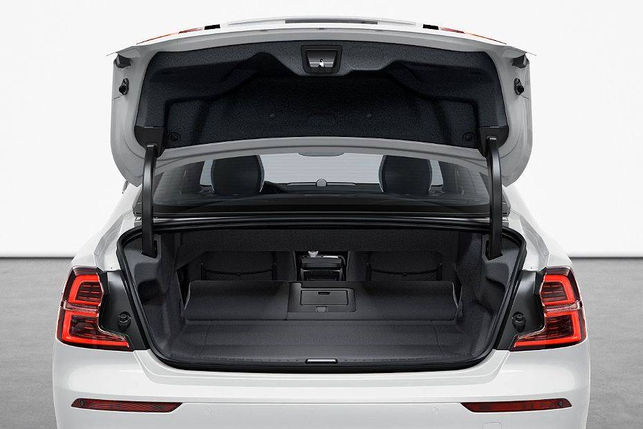 Trunk Open Closer View of S60 Recharge Trunk Open Closer View of S60 Recharge