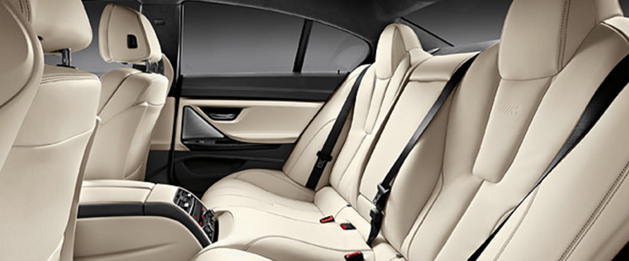 BMW M6 Gran Coupe Rear Seats