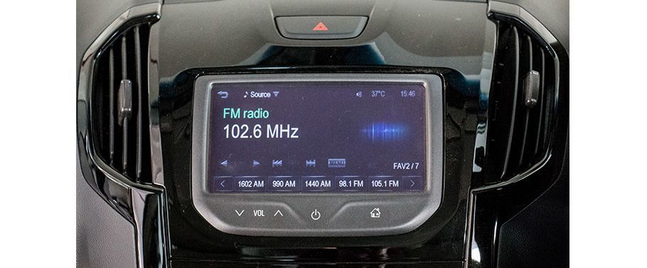 Speakers View of Chevrolet Trailblazer 2016