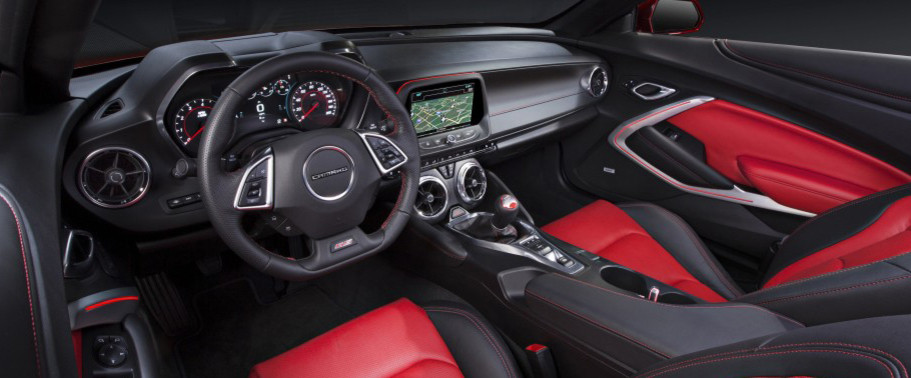 Dashboard View of Camaro