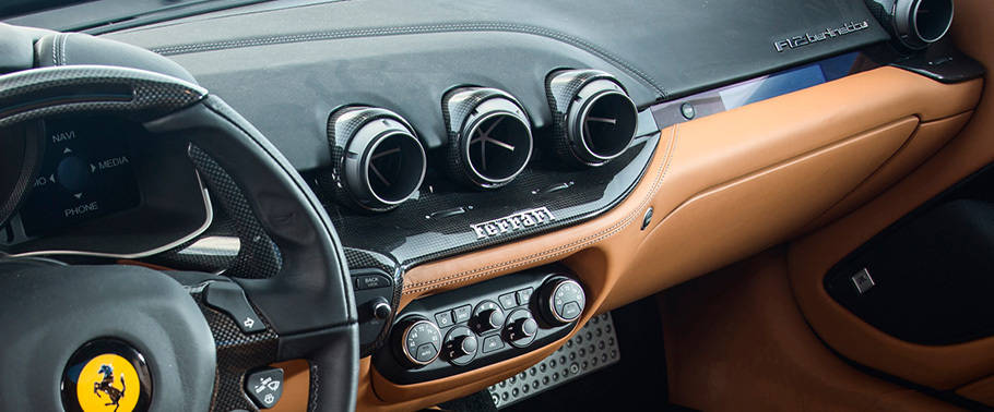 F12berlinetta Rear AC Controls F12berlinetta Rear AC Controls