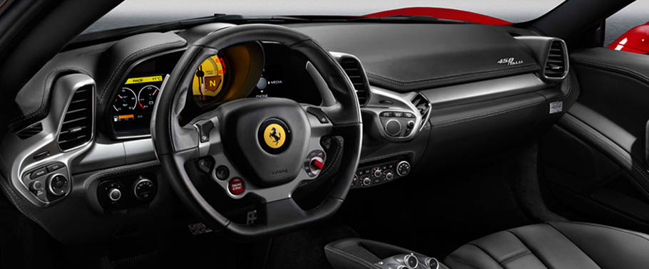 Dashboard View of 458 Italia Dashboard View of 458 Italia