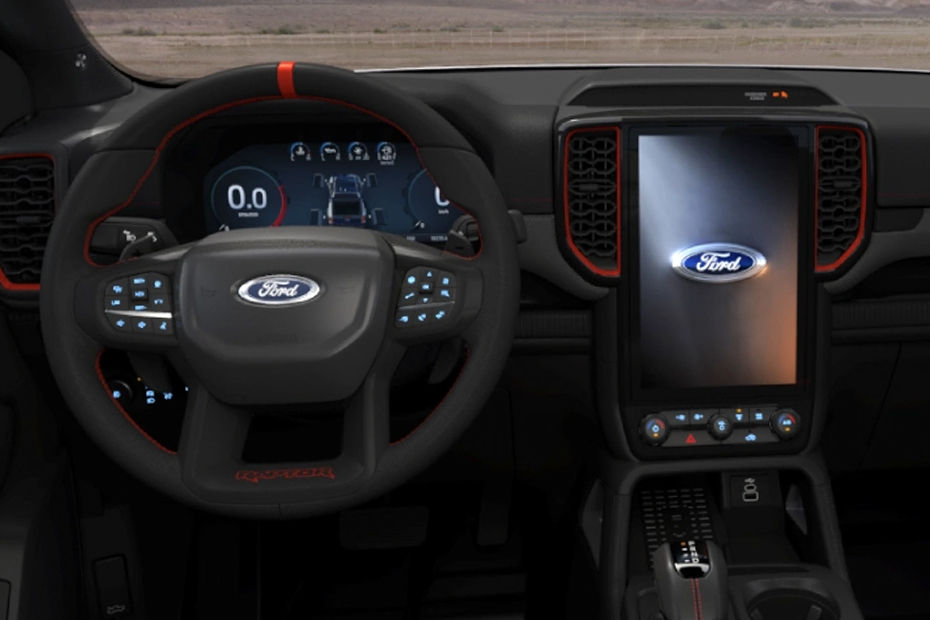 Dashboard View of Ranger Raptor