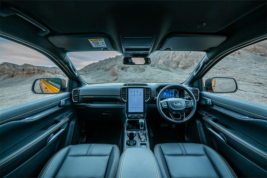 Dashboard View of Ranger Wildtrak Dashboard View of Ranger Wildtrak