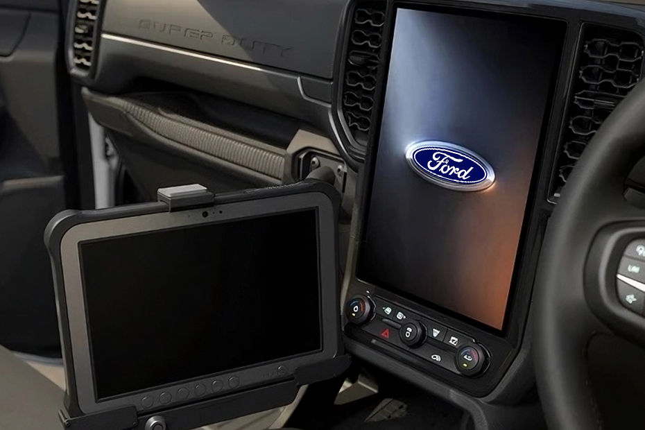 Ranger Super Duty touch screen