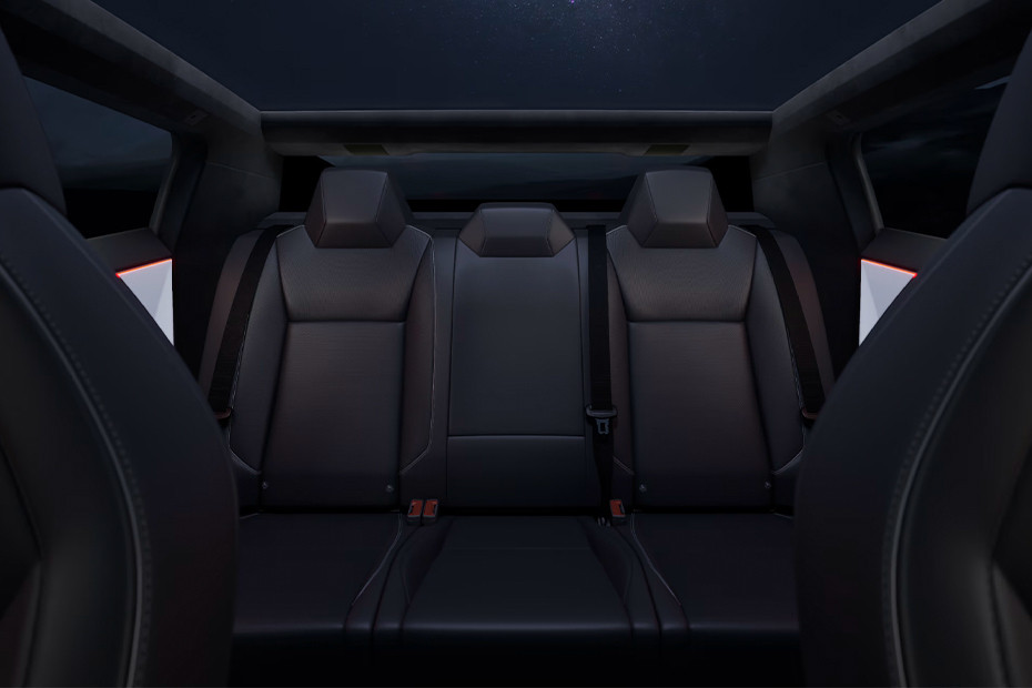 เทสล่า Cybertruck Rear Seats เทสล่า Cybertruck Rear Seats