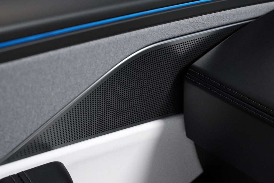 Speakers View of Tesla Model Y Speakers View of Tesla Model Y