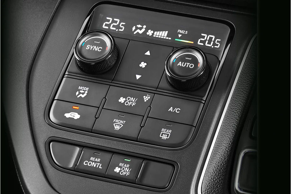 Front AC Controls of Honda STEP WGN e:HEV