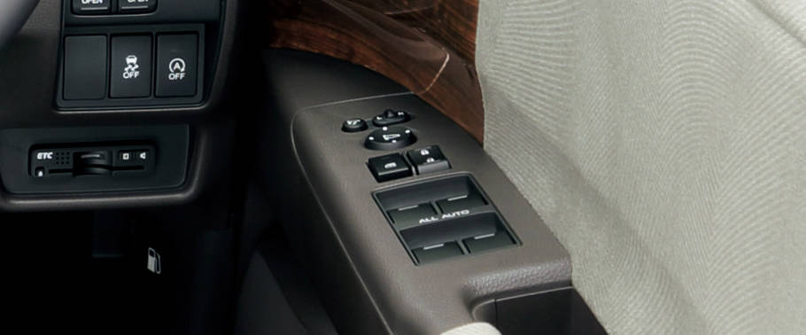 ฮอนด้า โอดีสซี่ย์ Drivers Side In Side Door Controls ฮอนด้า โอดีสซี่ย์ Drivers Side In Side Door Controls