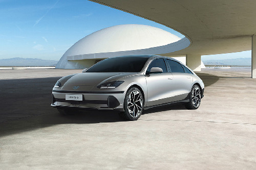 Ioniq 6 Front angle low view