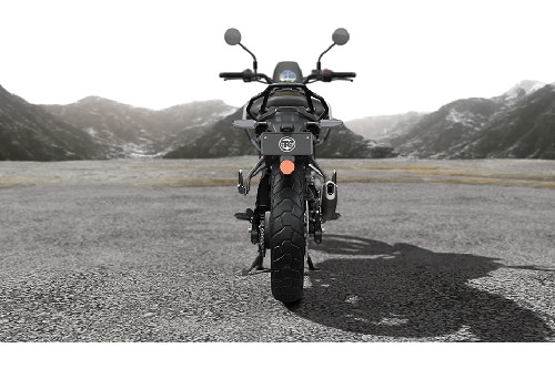 รอยัล เอนฟีลด์ Himalayan 450 Rear Viewfull Image