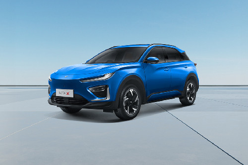 X Front angle low view