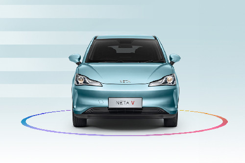 Full Front View of V