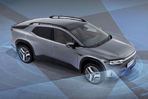 Top View of Deepal E07 Plus