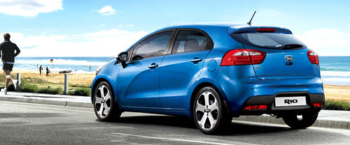 Rio 5-door Side view