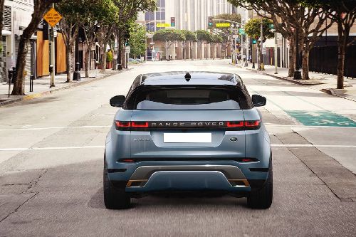 Full Rear View of แลนด์โรเวอร์ เรนจ์ โรเวอร์ อีโวค