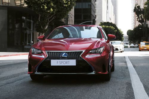 Lexus RC Front Side View