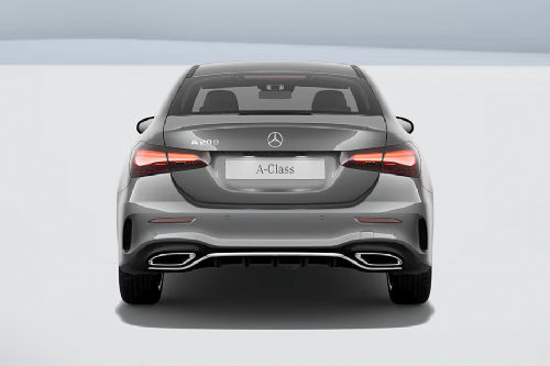 Full Rear View of เมอเซเดส-เบนซ์ A-Class Saloon