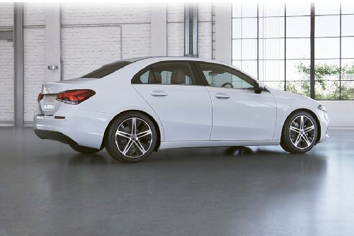 A-Class Saloon Rear Medium Side View