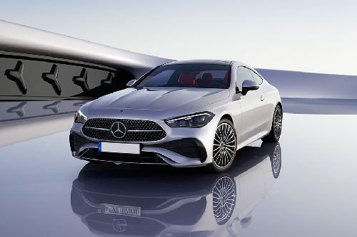 CLE Coupe Front angle low view