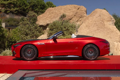 Maybach SL Roadster Side view