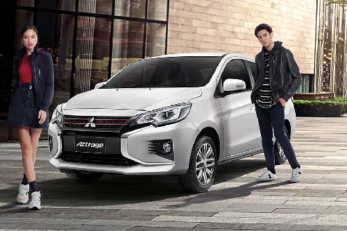 มิตซูบิชิ แอททราจ Front Side View