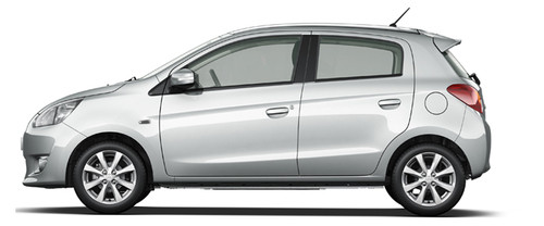 มิราจ (2014-2016) Side view