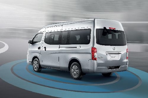 Rear Cross Side View of Nissan Urvan