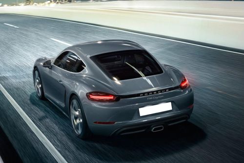 Rear Cross Side View of ปอร์เช่ 718