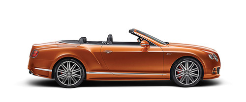 Bentley Continental GT Speed Convertible Drivers Sideview