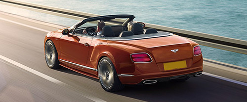 Continental GT Speed Convertible Side view