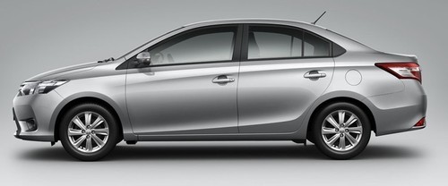 วีออส 2016 Side view