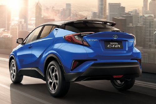C-HR Rear angle view