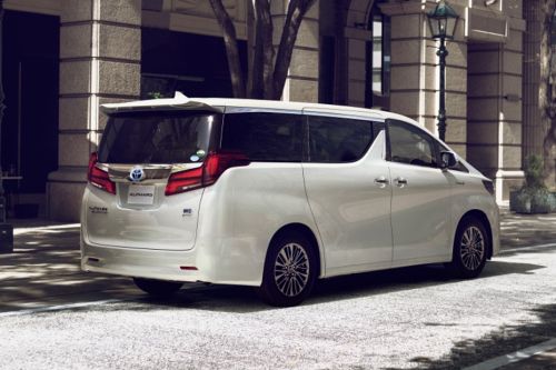 Alphard Rear angle view