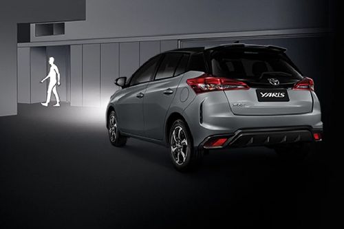 Yaris Rear angle view