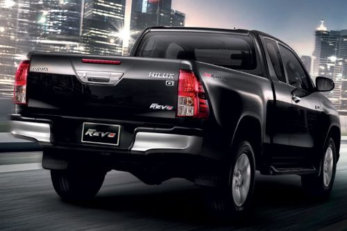 Hilux Revo Smart Cab Rear angle view