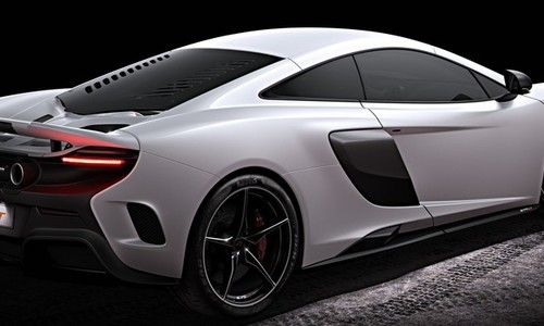 675LT Rear angle view