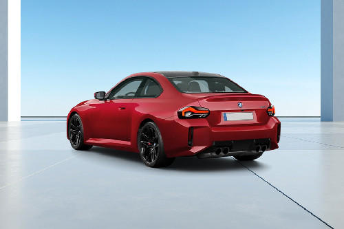 Rear Cross Side View of บีเอ็มดับเบิลยู เอ็มทู คูเป้