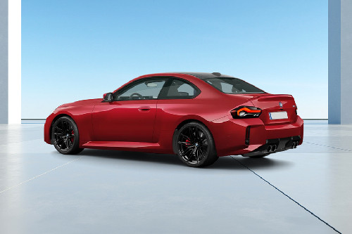 Rear Cross View of บีเอ็มดับเบิลยู เอ็มทู คูเป้