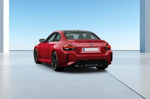 Rear Medium View of บีเอ็มดับเบิลยู เอ็มทู คูเป้